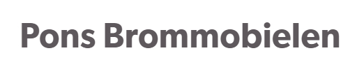 Pons Brommobielen Logo